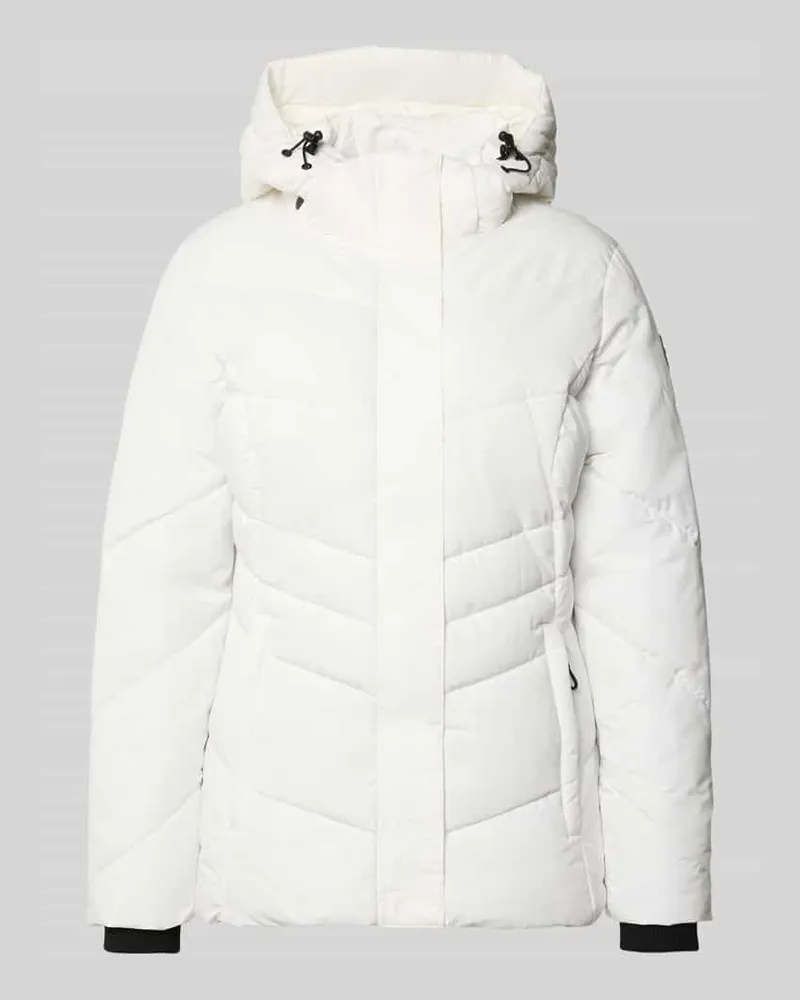 G.I.G.A. DX Regular Fit Steppjacke mit Kapuze Offwhite