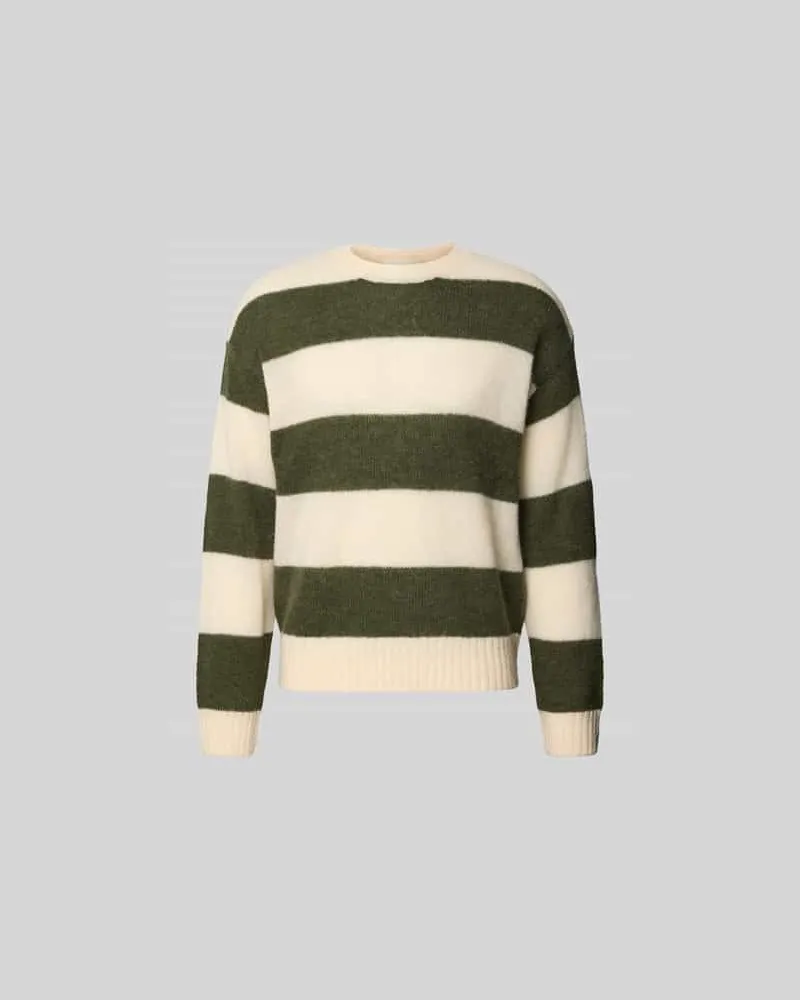 Closed Wollpullover mit Alpaka-Anteil Dunkelgruen