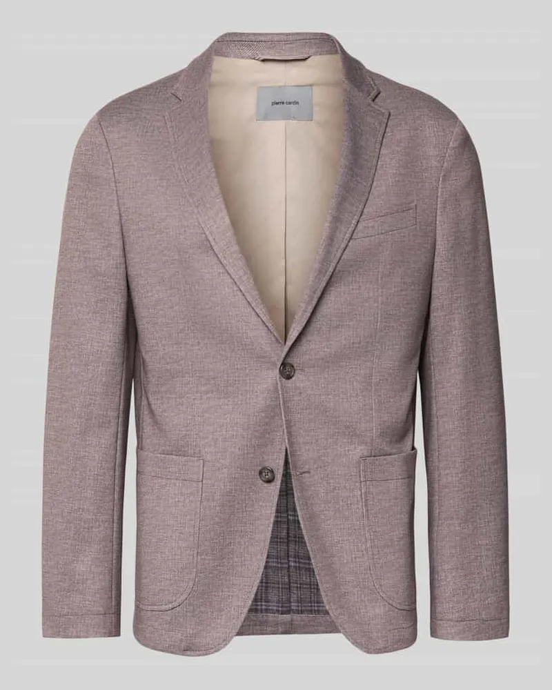 Pierre Cardin Regular Fit Sakko mit Viskose-Anteil Modell 'Manel Mittelbraun