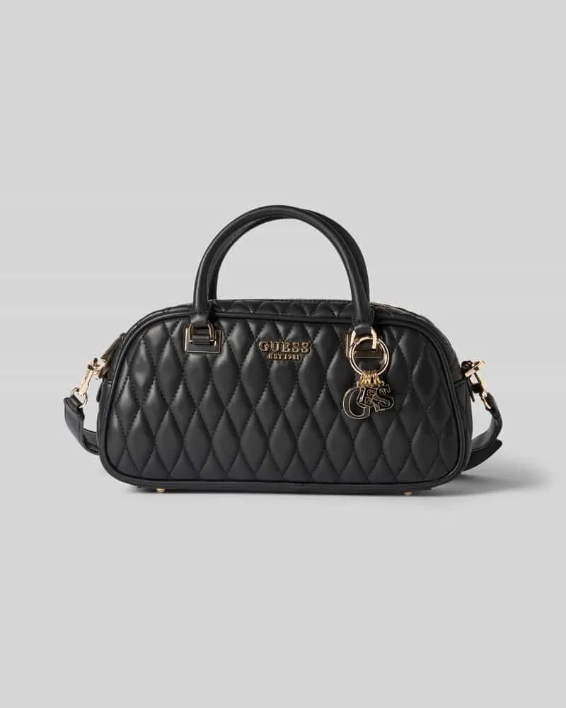 Guess Handtasche mit Label-Detail Modell 'DEA Anthrazit