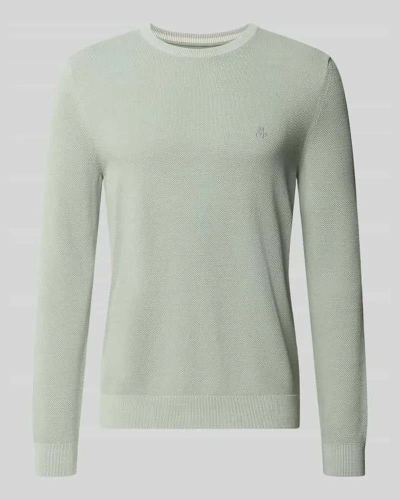 Marc O'Polo Pullover mit Logo-Stitching Mint