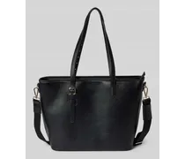 Handtasche mit Label-Details Modell 'Heby
