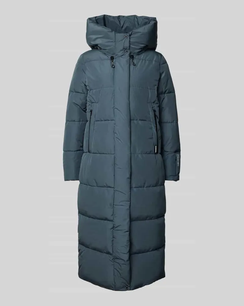 khujo Steppmantel mit Stehkragen Modell 'Soulani Petrol