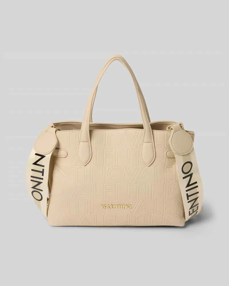 Valentino Bags Handtasche mit Logo-Muster Modell 'PANSY Ecru