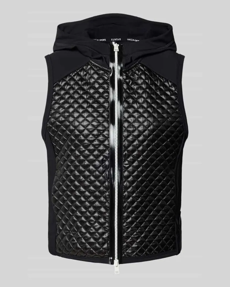 Marc Cain Steppweste mit Stretch-Anteil Black