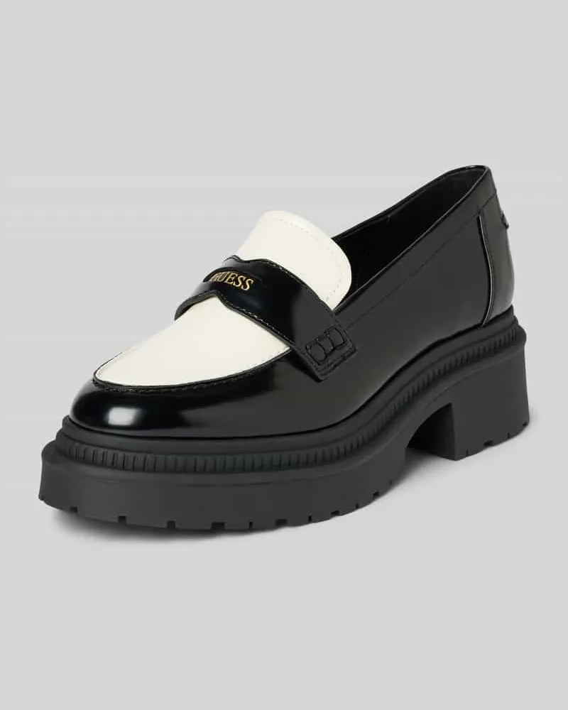 Guess Loafer mit Label-Details Modell 'FINDA Black