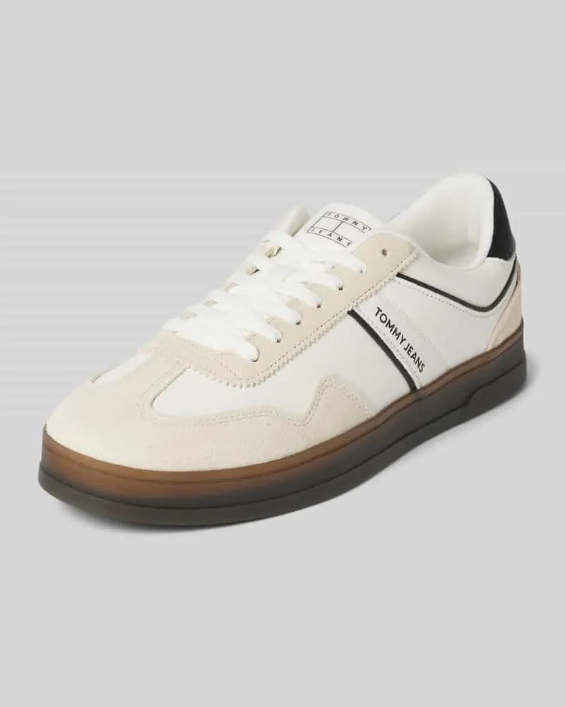 Tommy Hilfiger Sneaker mit Label-Print Modell 'THE GREENWICH Weiss