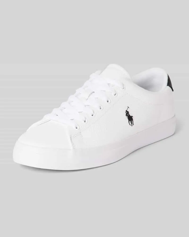 Ralph Lauren Sneaker aus echtem Leder Weiss