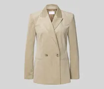 Regular Fit Blazer in Cord-Optik mit doppelter Knopfleiste