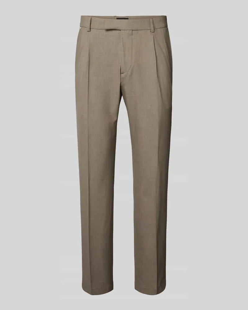 cinque Stoffhose mit französischen Eingrifftaschen Modell 'Salto Beige