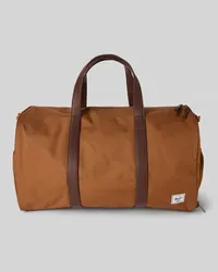 Herschel Supply Co. Weekender mit Label-Patch Modell 'Novel Cognac