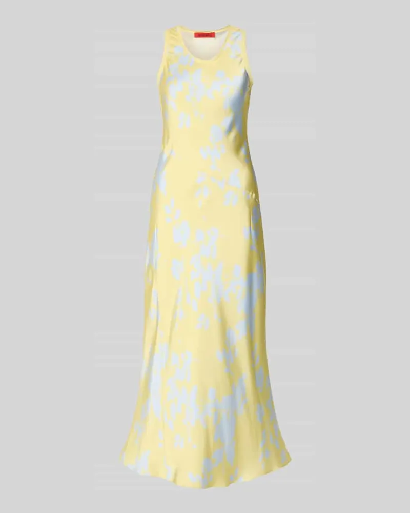 MAX&Co. Fließendes Etuikleid aus Satin Modell 'SUB Hellblau