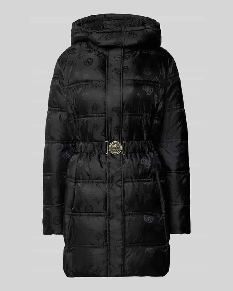 Guess Mantel mit Kapuze Black