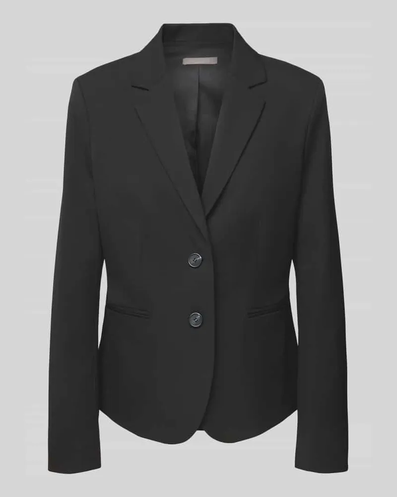 Christian Berg Blazer mit Paspeltaschen Black