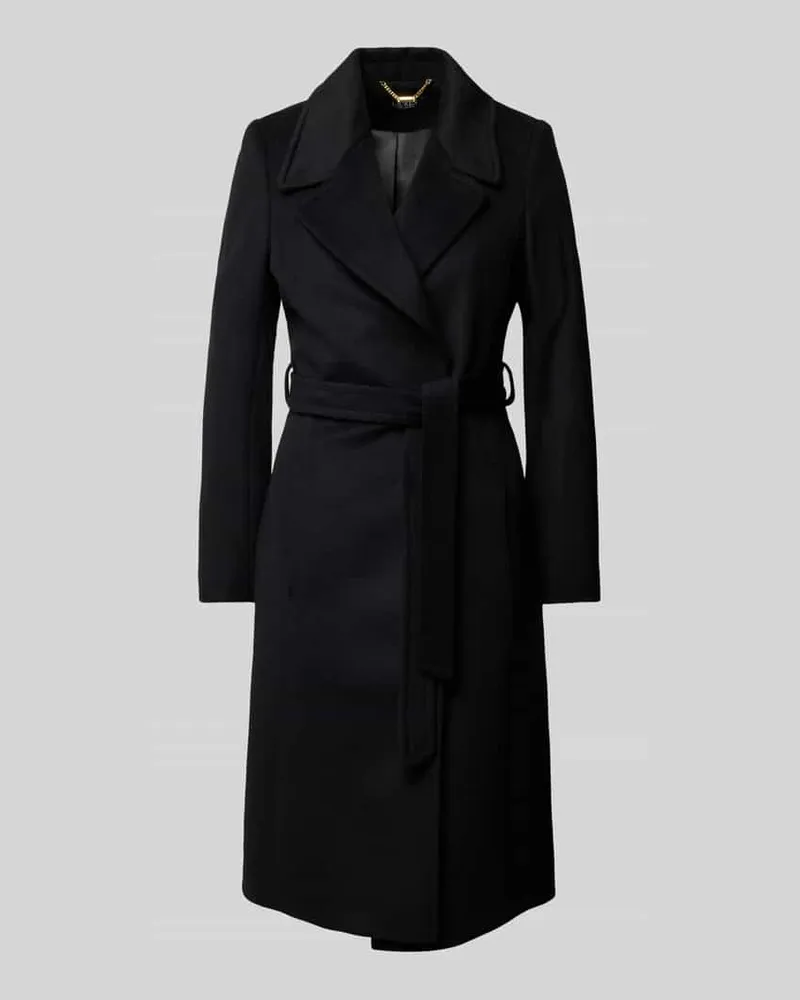 Ralph Lauren Wollmantel mit Kaschmir Anteil Black