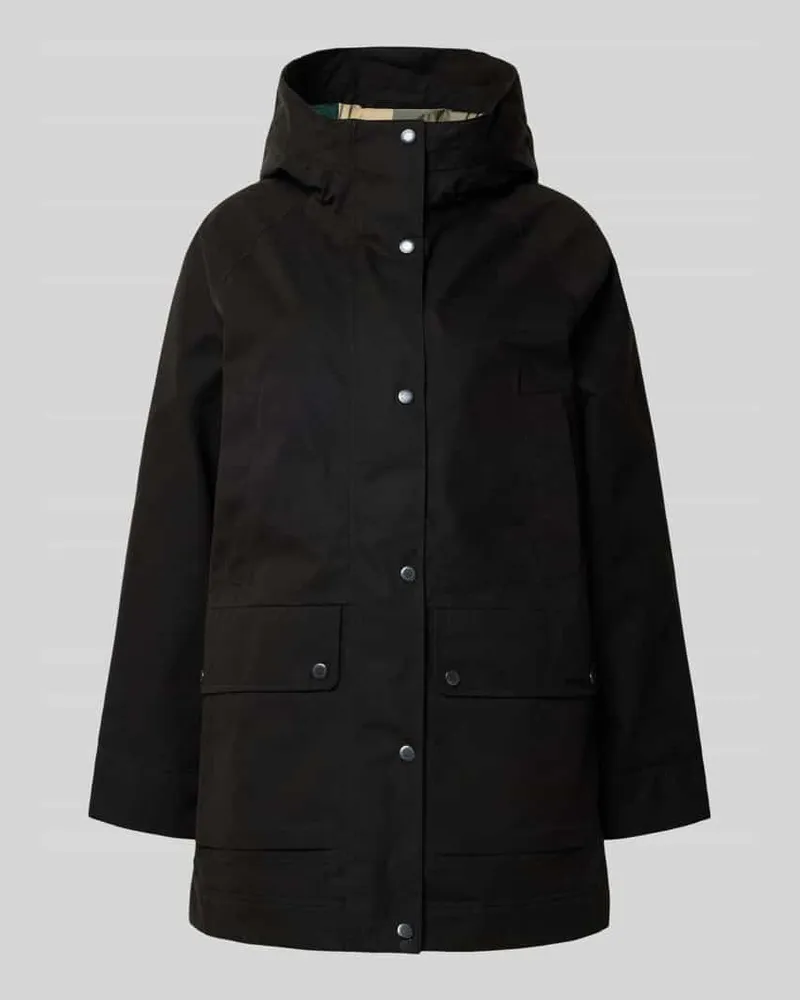 Barbour Regular Fit Funktionsjacke aus Baumwoll-Mix Modell 'BEADNELL Black