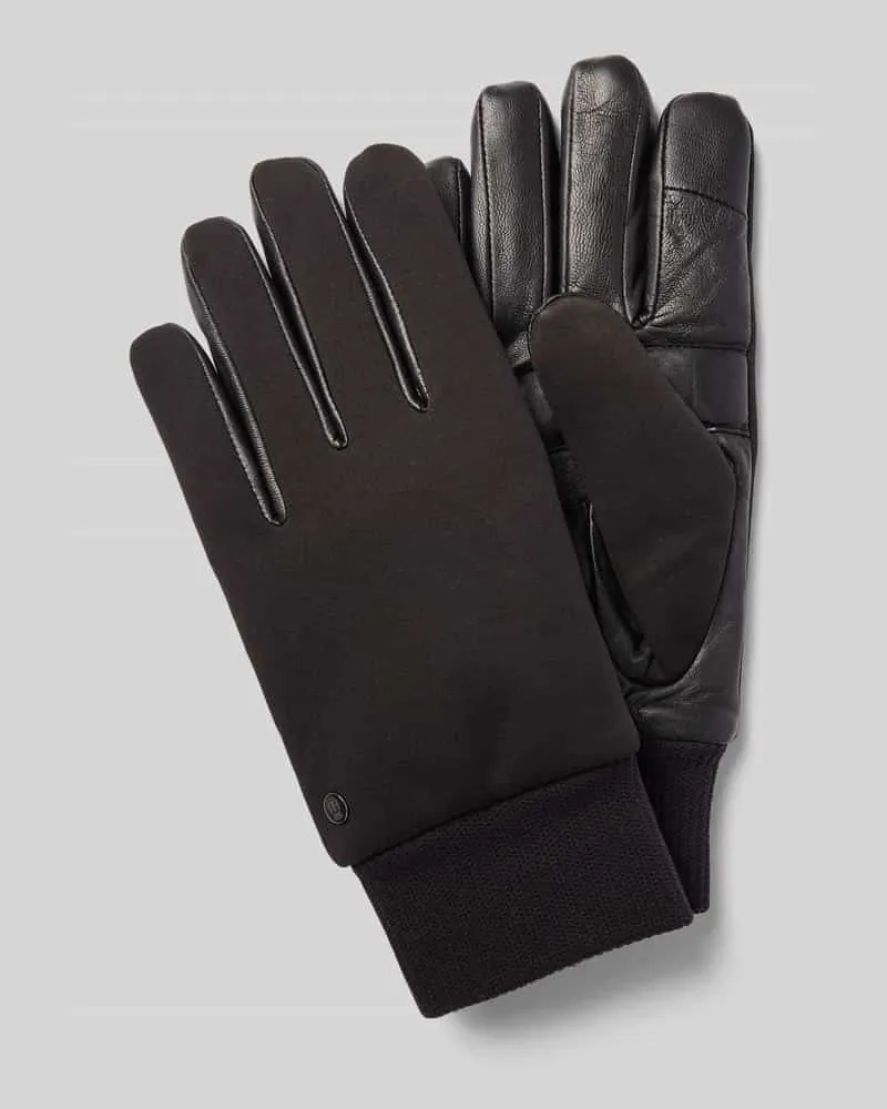 Roeckl Handschuhe mit Label-Detail Black