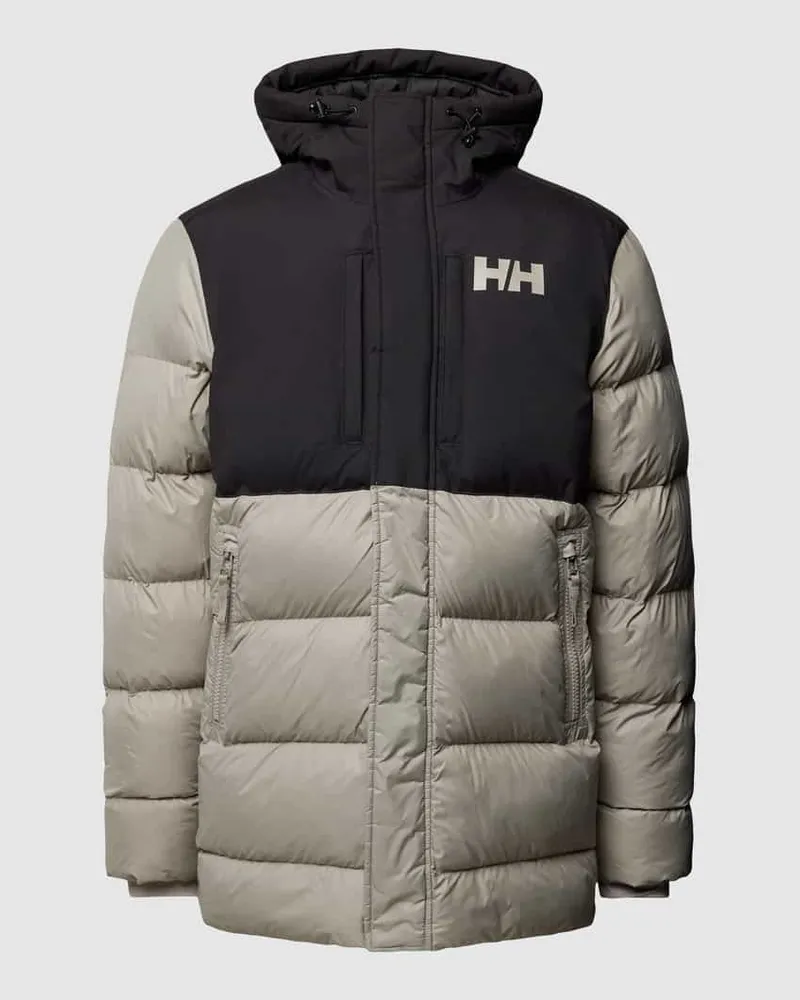 Helly Hansen Steppjacke mit Reißverschlusstaschen Offwhite