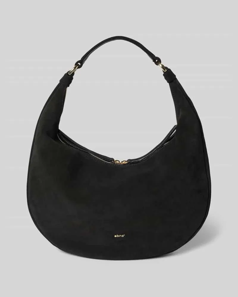 Abro Handtasche aus Leder mit Tragehenkel Modell 'NANA Black