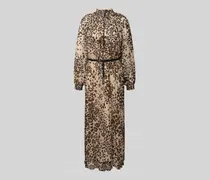 Midikleid aus reiner Viskose