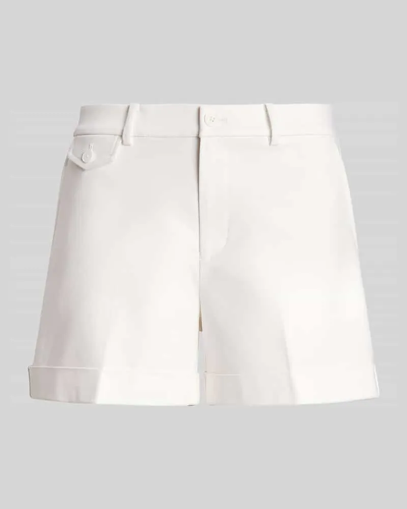 Ralph Lauren Regular Fit Shorts aus Baumwoll-Mix Weiss