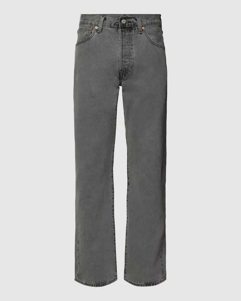 Levi's Jeans im 5-Pocket-Design Modell '501 WALK DOWN BROADWAY Mittelgrau