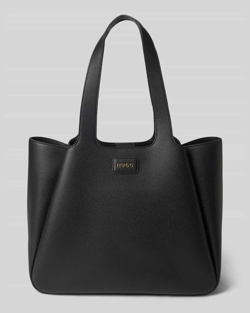HUGO BOSS Shopper mit Logo-Detail Black