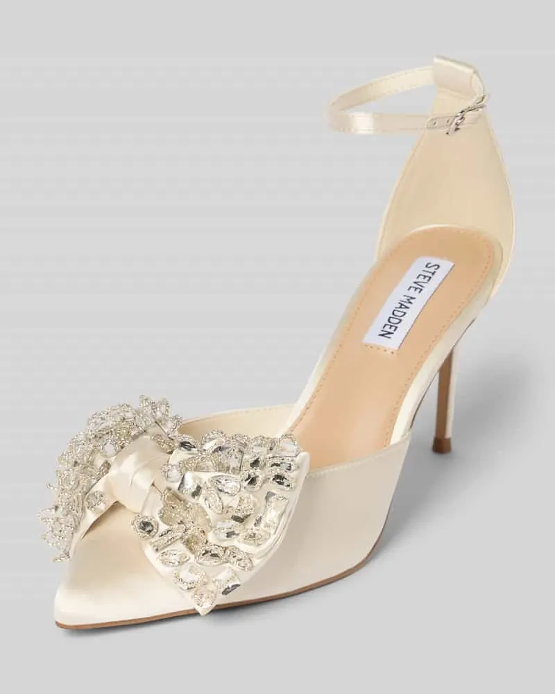 Steve Madden Pumps mit Zierschleife Modell 'Lumma Weiss