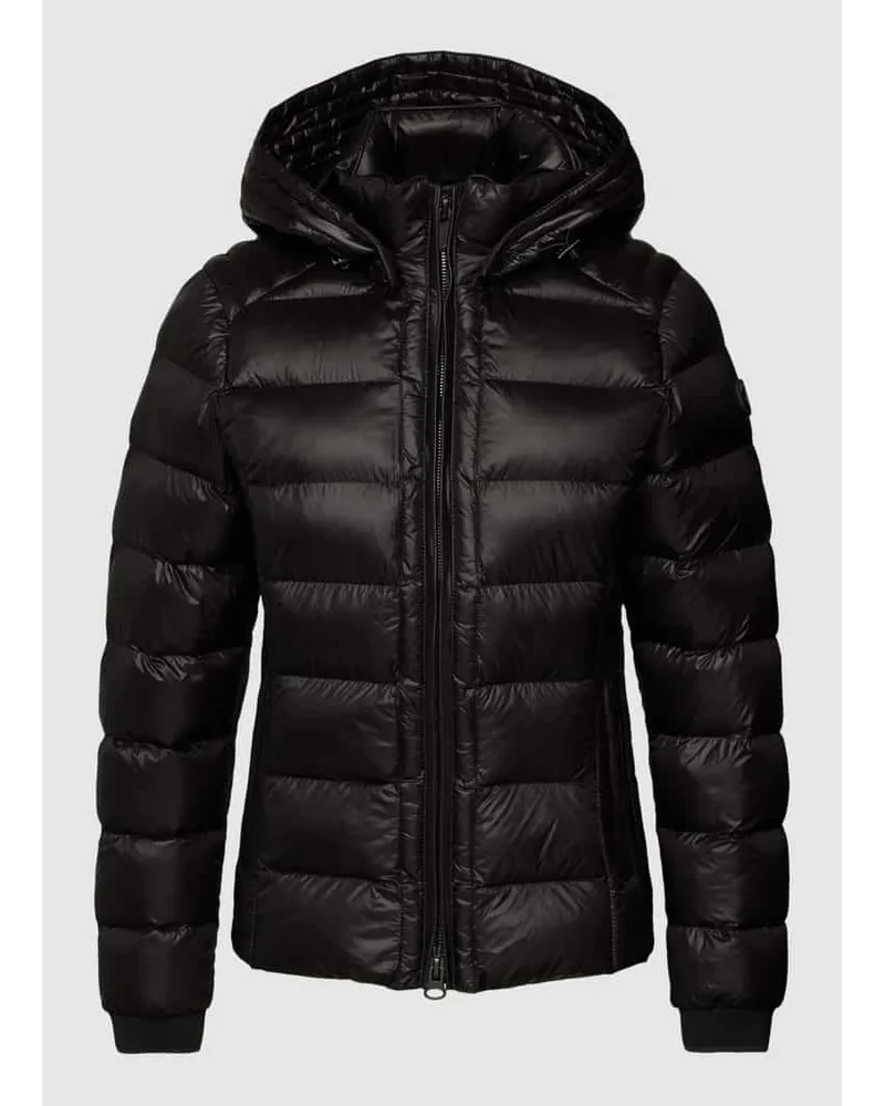 Wellensteyn Steppjacke mit Label-Detail Modell 'HIGHCLASS Black