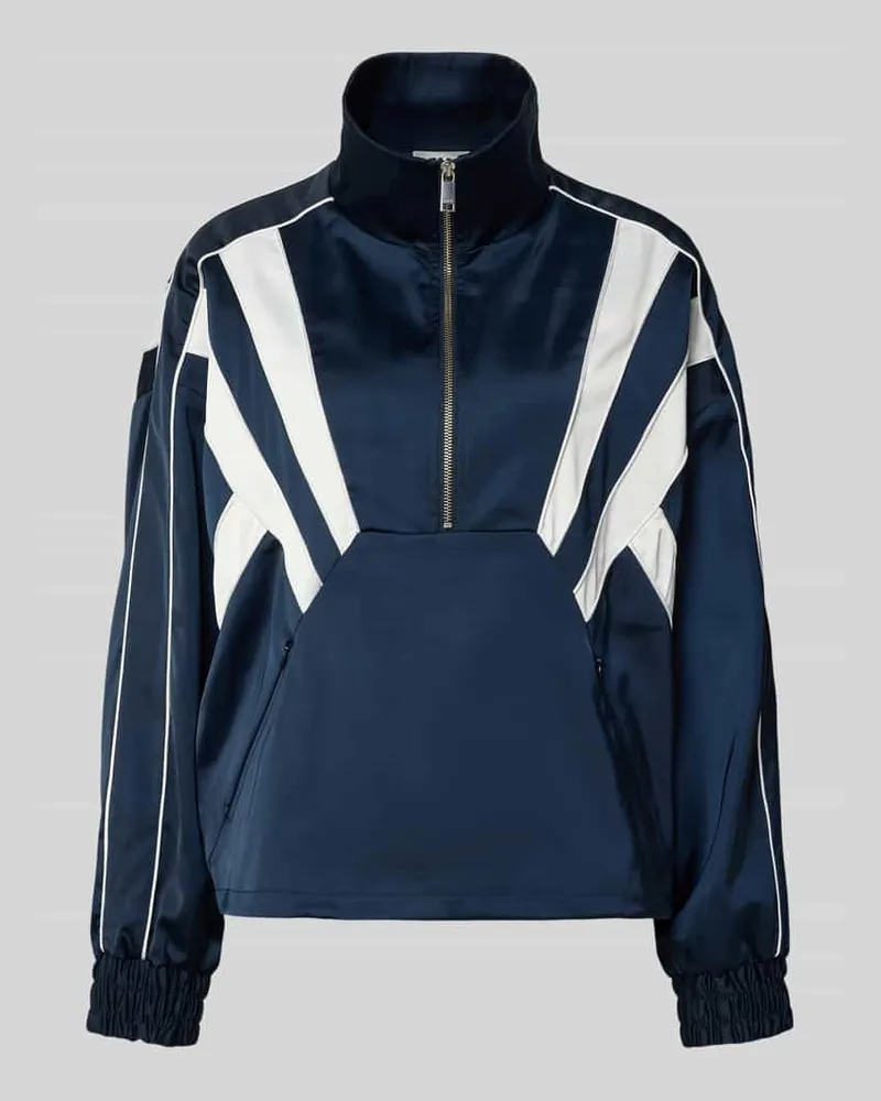 Gestuz Regular Fit Anorak mit Viskose-Anteil Modell 'Bicca Dunkelblau