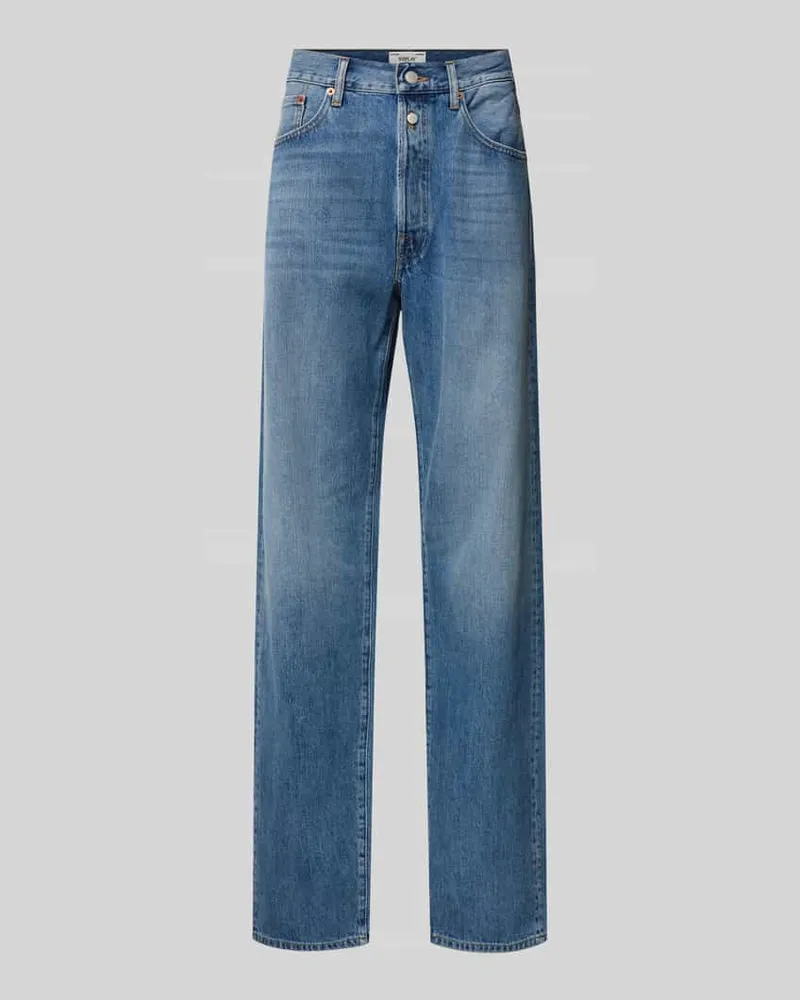 Replay Straight Leg Jeans im 5-Pocket-Design Modell '901 Jeansblau