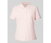 Regular Fit Poloshirt im unifarbenen Design