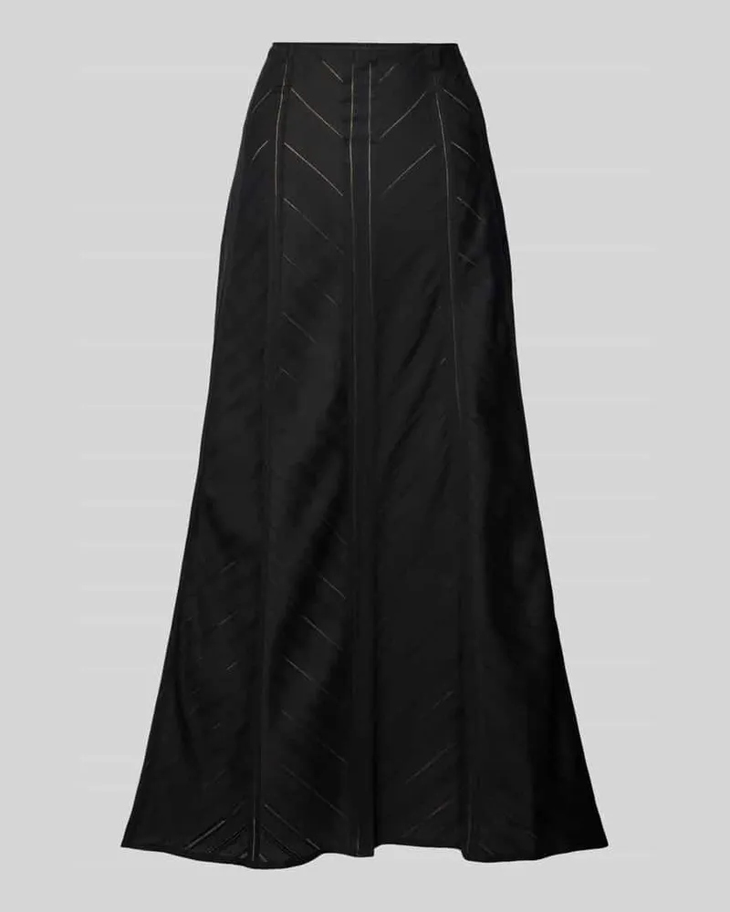 Drykorn Maxirock mit Reißverschluss Modell 'MURNIATI Black