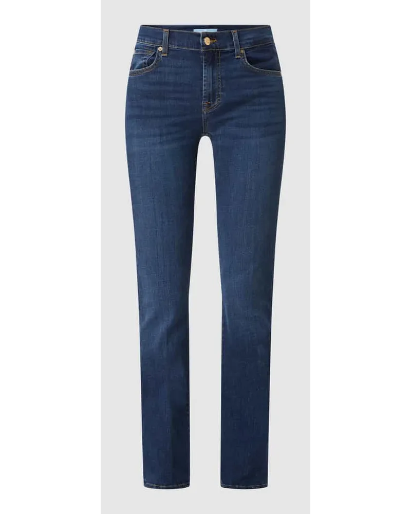 7 for all mankind Bootcut Jeans mit Lyocell-Anteil Blau