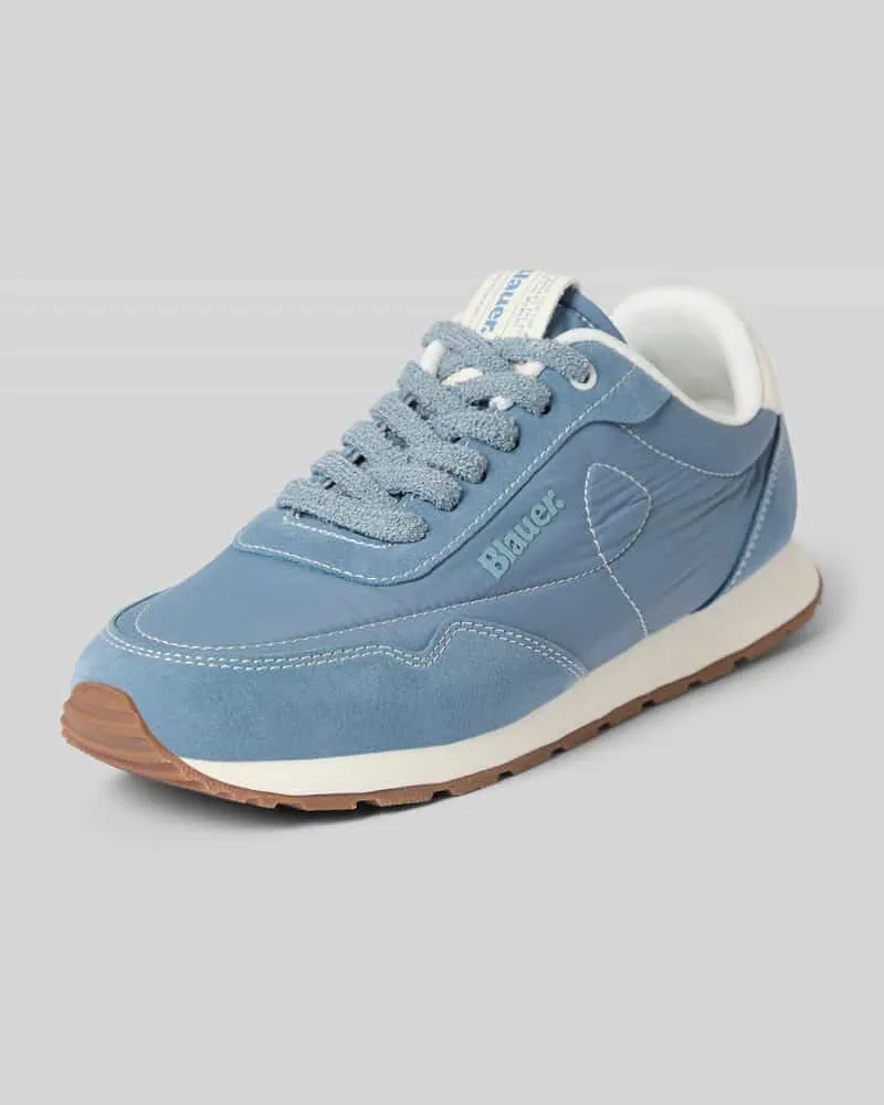 Blauer Sneaker mit Logo-Detail Modell 'Swink Hellblau