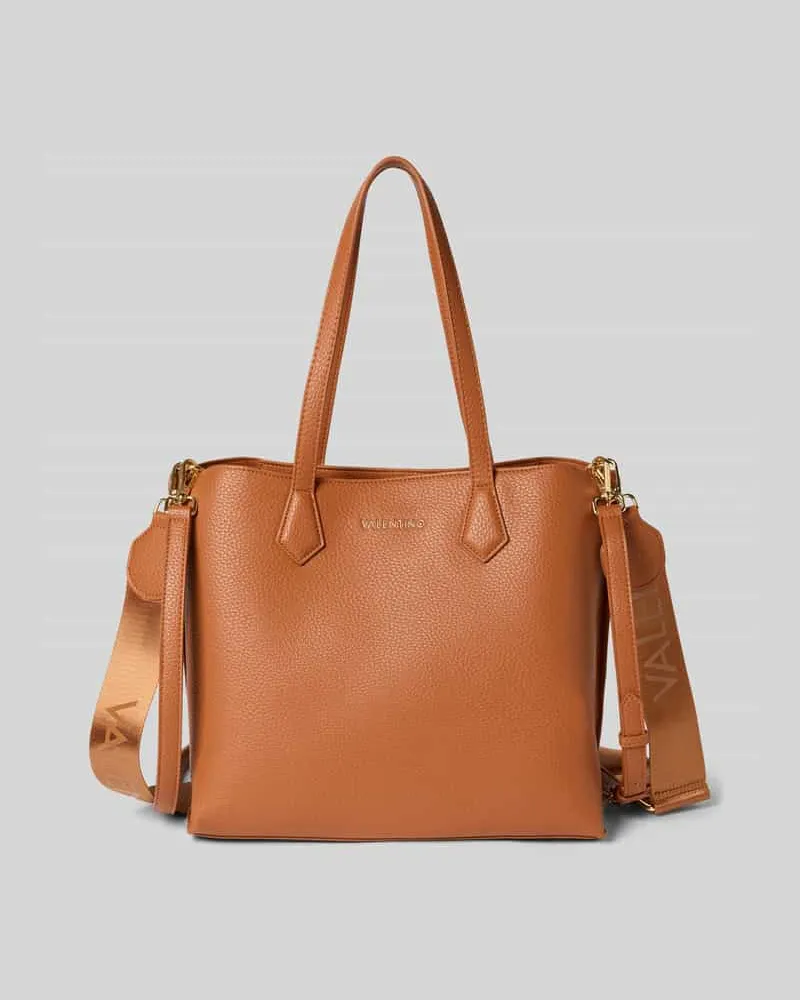 Valentino Bags Handtasche in Leder-Optik Modell 'Fall Cognac