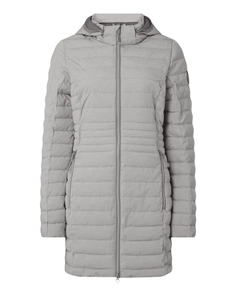 G.I.G.A. DX Steppjacke mit abnehmbarer Kapuze Hellgrau