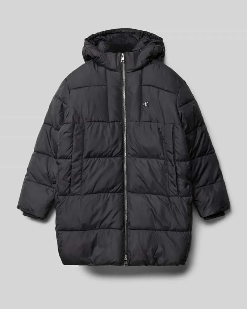 Calvin Klein Steppjacke mit Label-Detail Modell 'ESSENTIAL Black