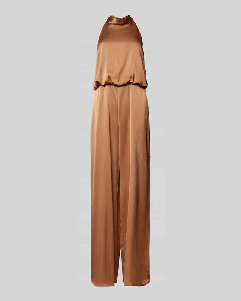 Vera Mont Jumpsuit mit Neckholder Kupfer
