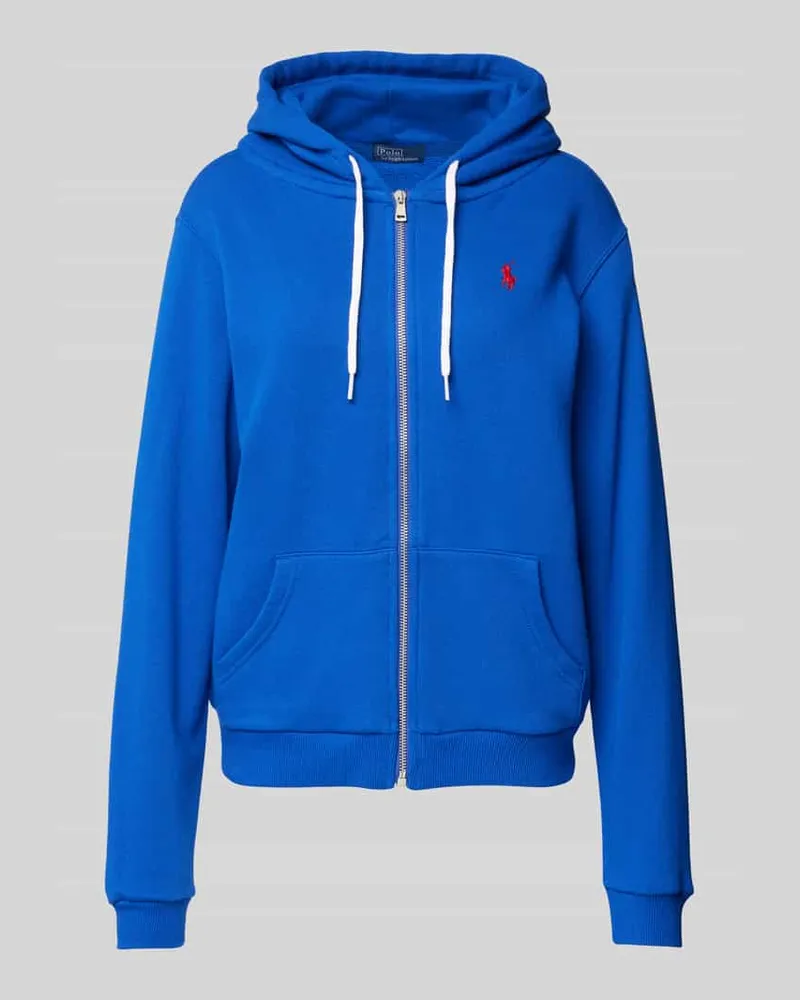 Ralph Lauren Sweatjacke mit Kapuze Royal