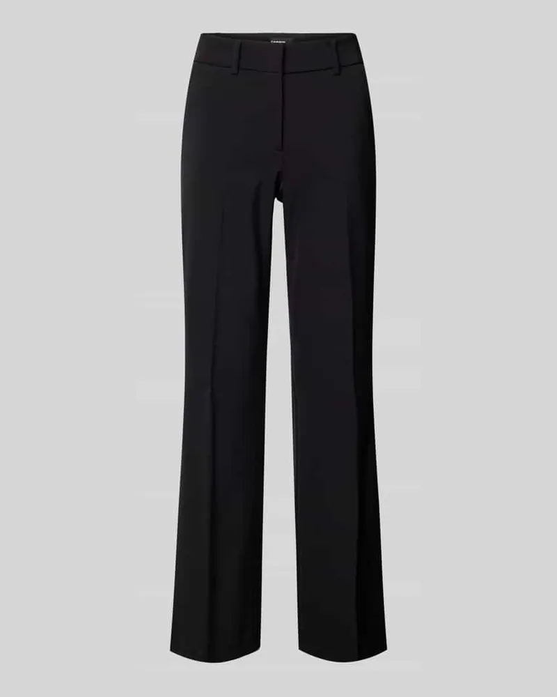 Cambio Flared Cut Hose mit Bügelfalten Modell 'FRANCE Black