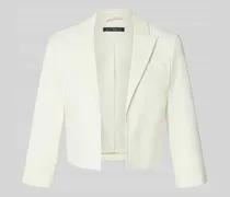 Cropped Blazer mit Reverskragen