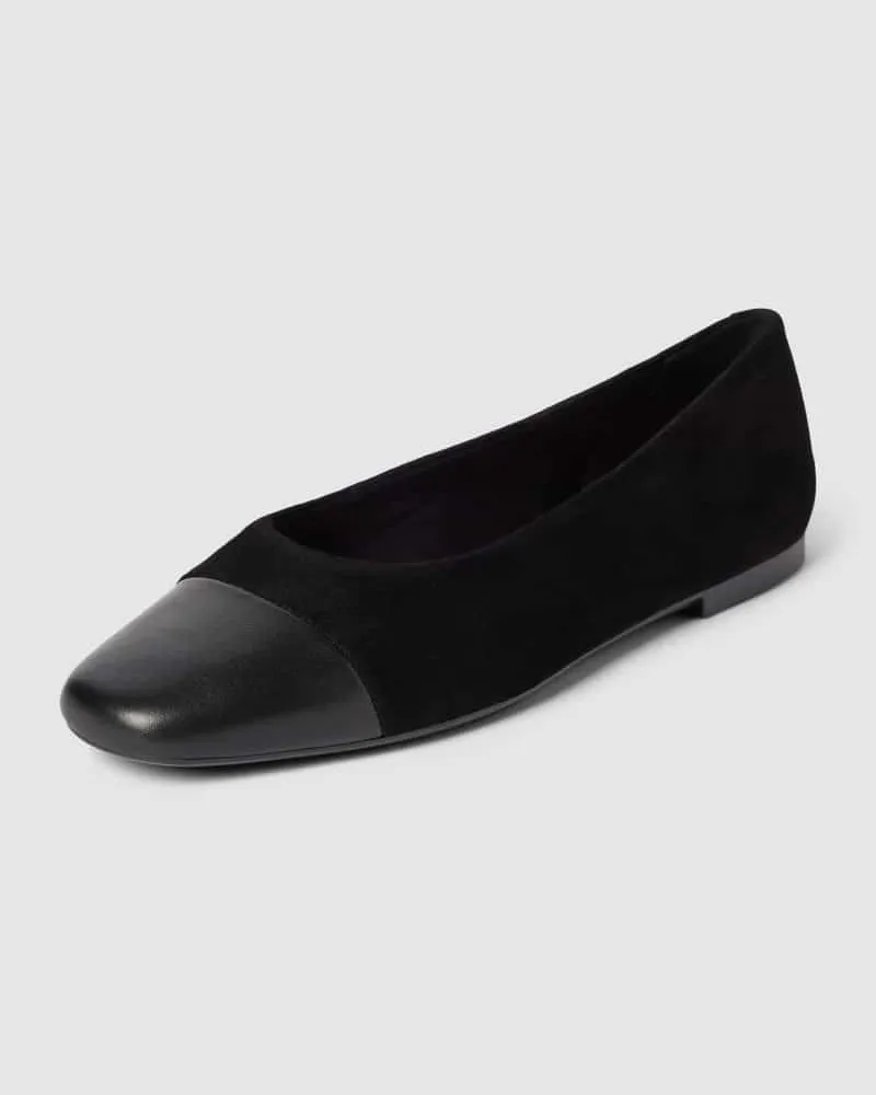 Vagabond Ballerinas aus Leder in unifarbenem Design Modell 'JOLIN Black