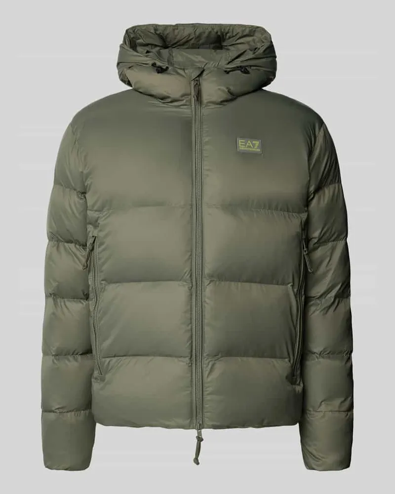 EA7 Steppjacke mit Label-Patch Modell 'MOUNTAIN Lind