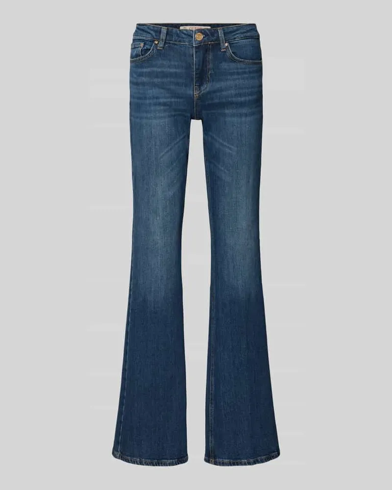 Guess Wide Fit Jeans mit Bootcut Jeansblau