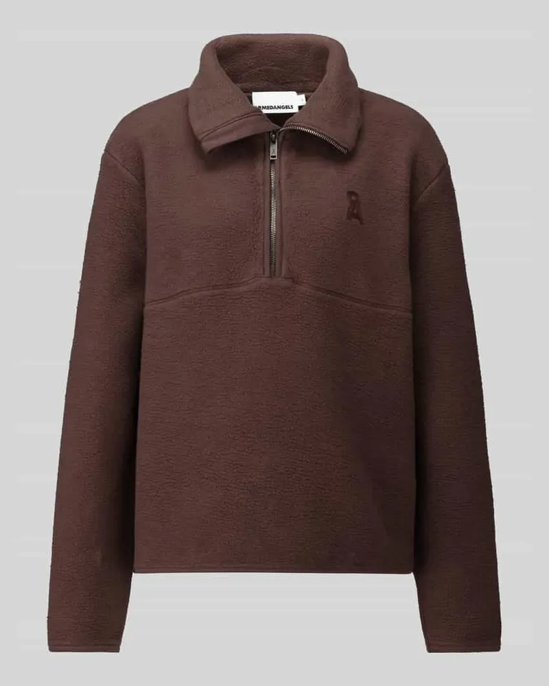 Armedangels Oversized Sweatshirt aus reiner Baumwolle Modell 'HAARLEENAA Dunkelbraun