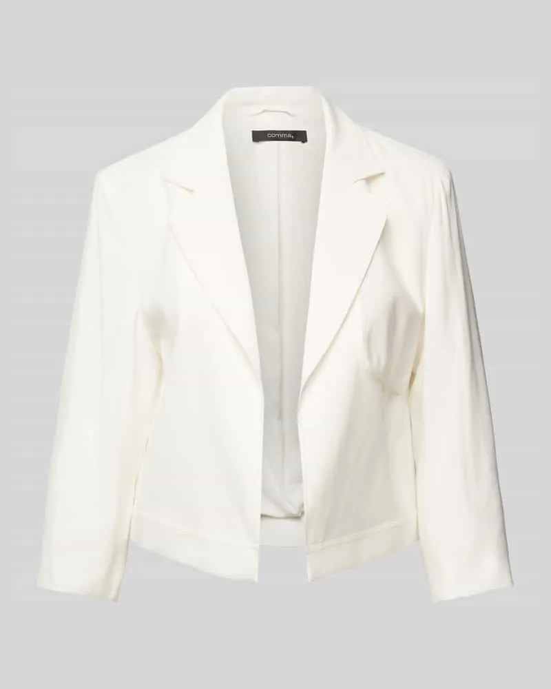 COMMA Blazer mit Brusttasche Offwhite