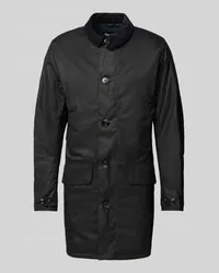 Barbour Jacke mit Pattentaschen Modell 'WAX MAC Black