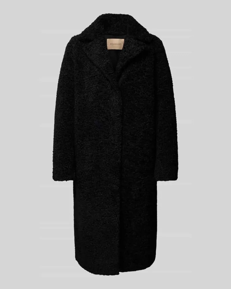 Soyaconcept Mantel aus Teddyfell Modell 'Mukite Black