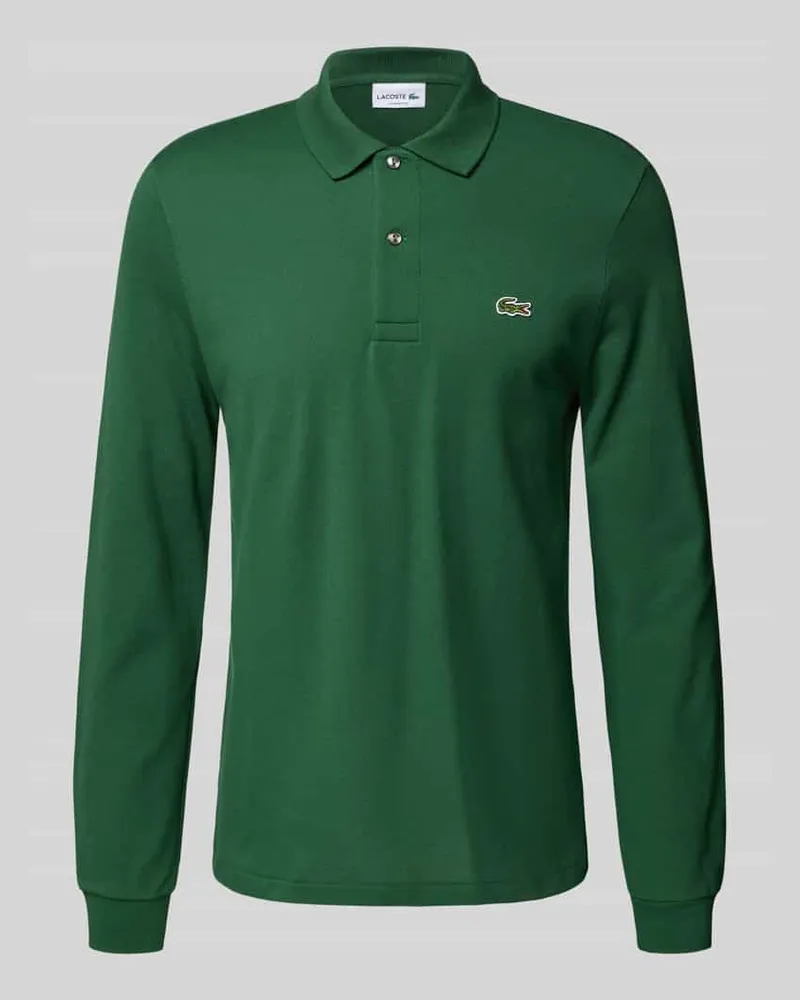 Lacoste Regular Fit Poloshirt aus reiner Baumwolle Gruen